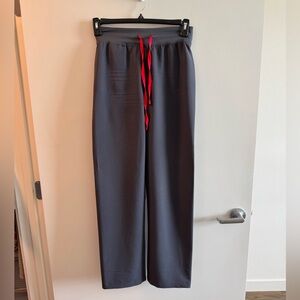 FIGS High Waisted Charcoal Scrub Pants